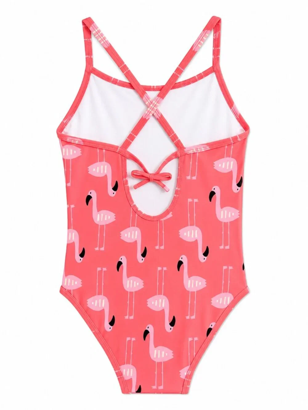 Hanna Andersson Pink Flamingo One Piece Swimsuit Size 10